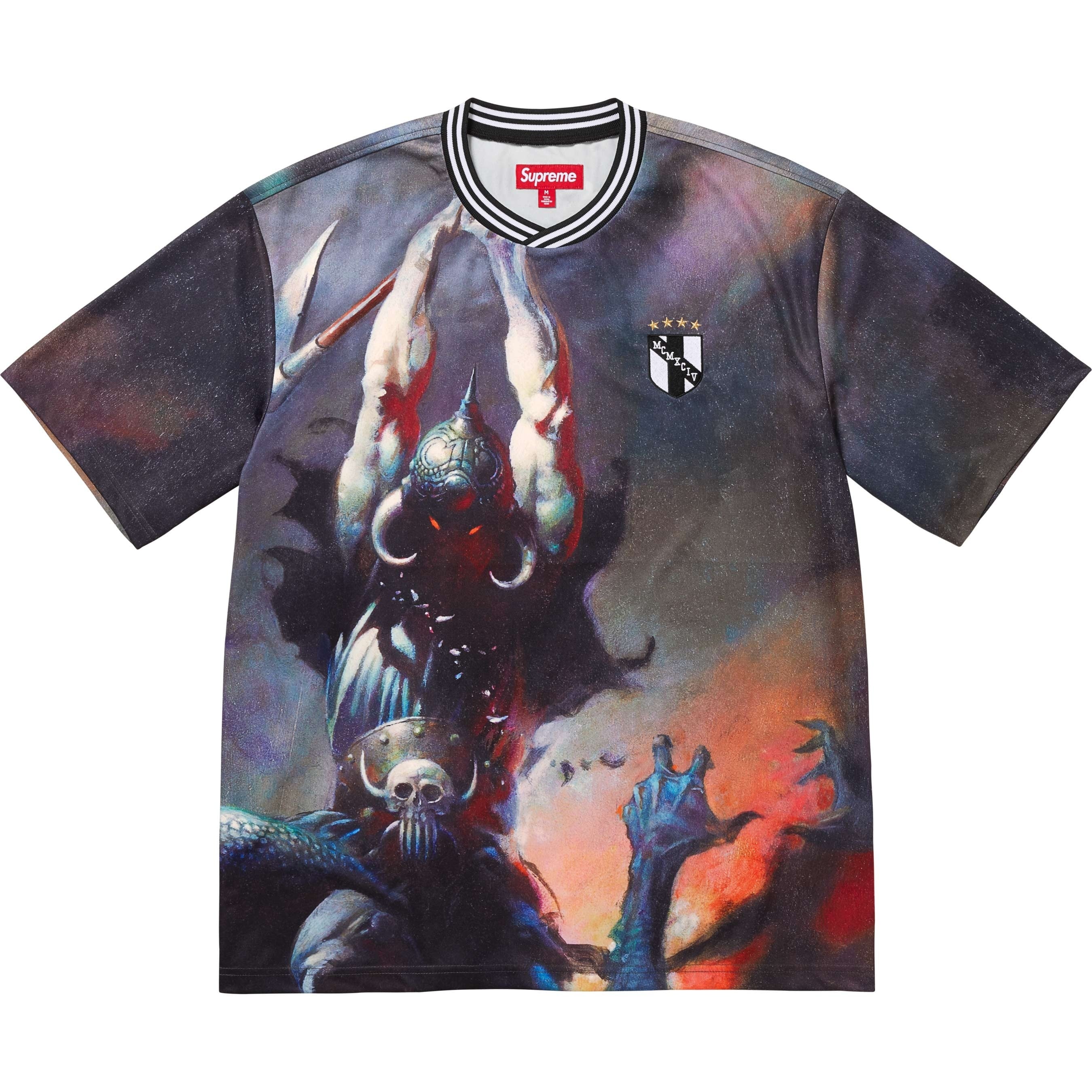 Supreme/Frank Frazetta Soccer Jersey view 4